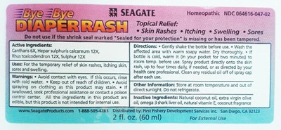 Label (Bye Bye Diaper Rash Full Image)